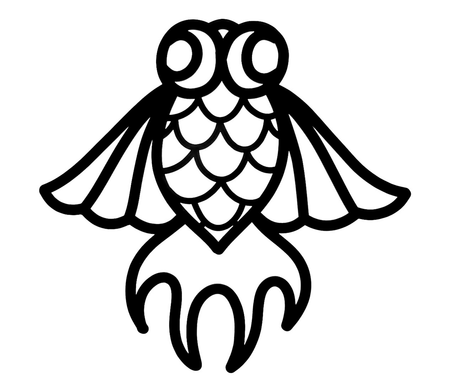 【简笔画线稿素材分享5】6个漂亮的风筝 分享6个风筝简笔画高清线稿