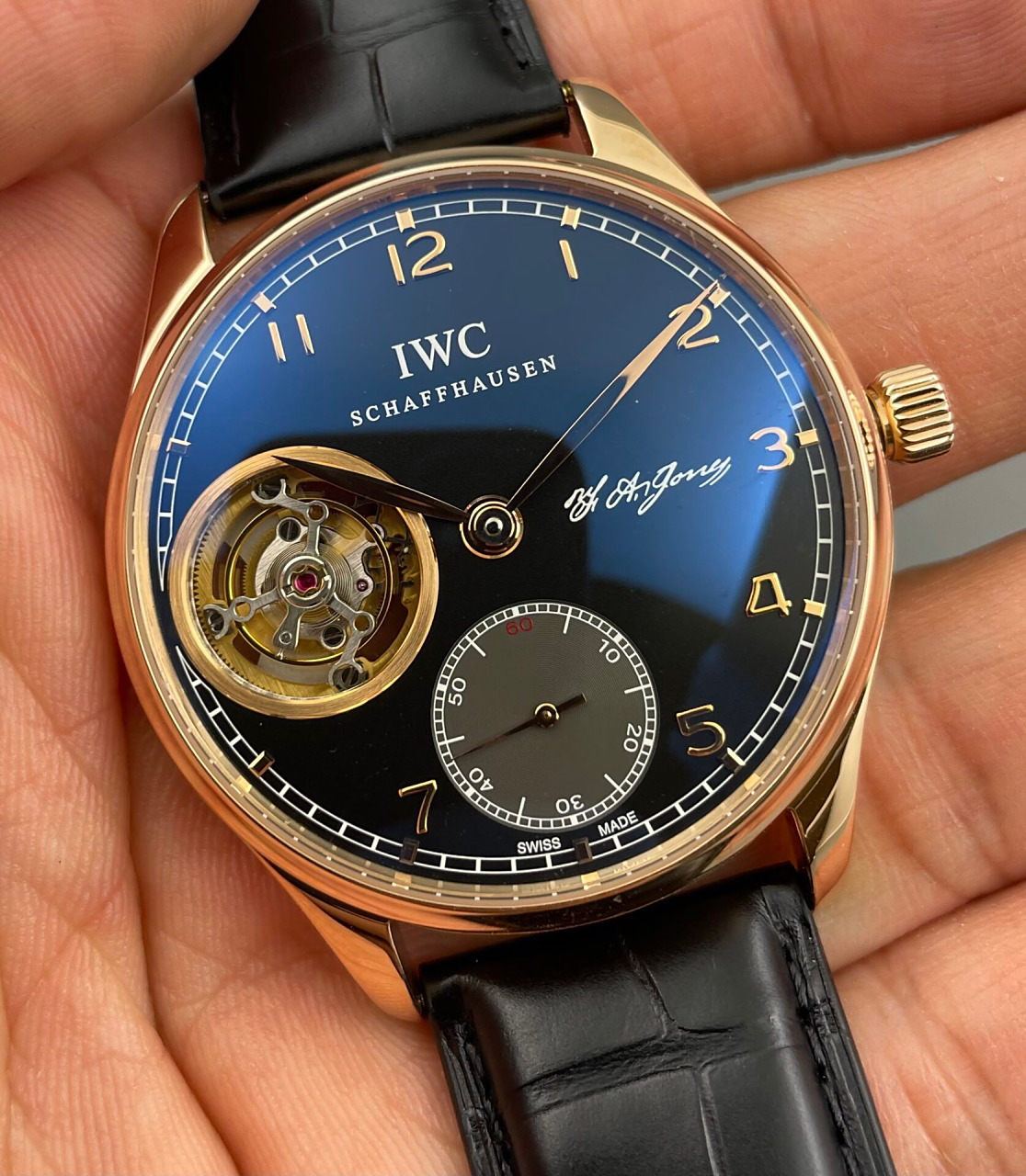 iwc万国葡萄牙系列陀飞轮iw544705男表 万国-葡萄牙系列陀飞轮:iw