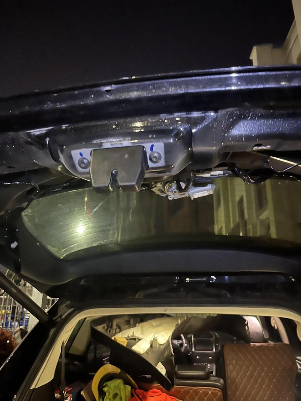 福特锐界!后备箱打不开!时好时坏!更换电吸门锁