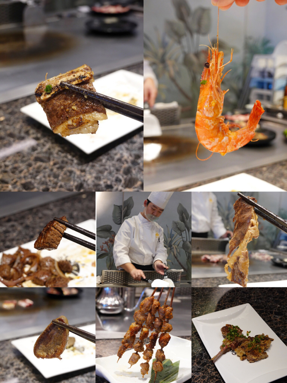 赞爆的铁板烧,100 道菜品任意吃,张口就回本 大渔铁板烧,拒绝二选一