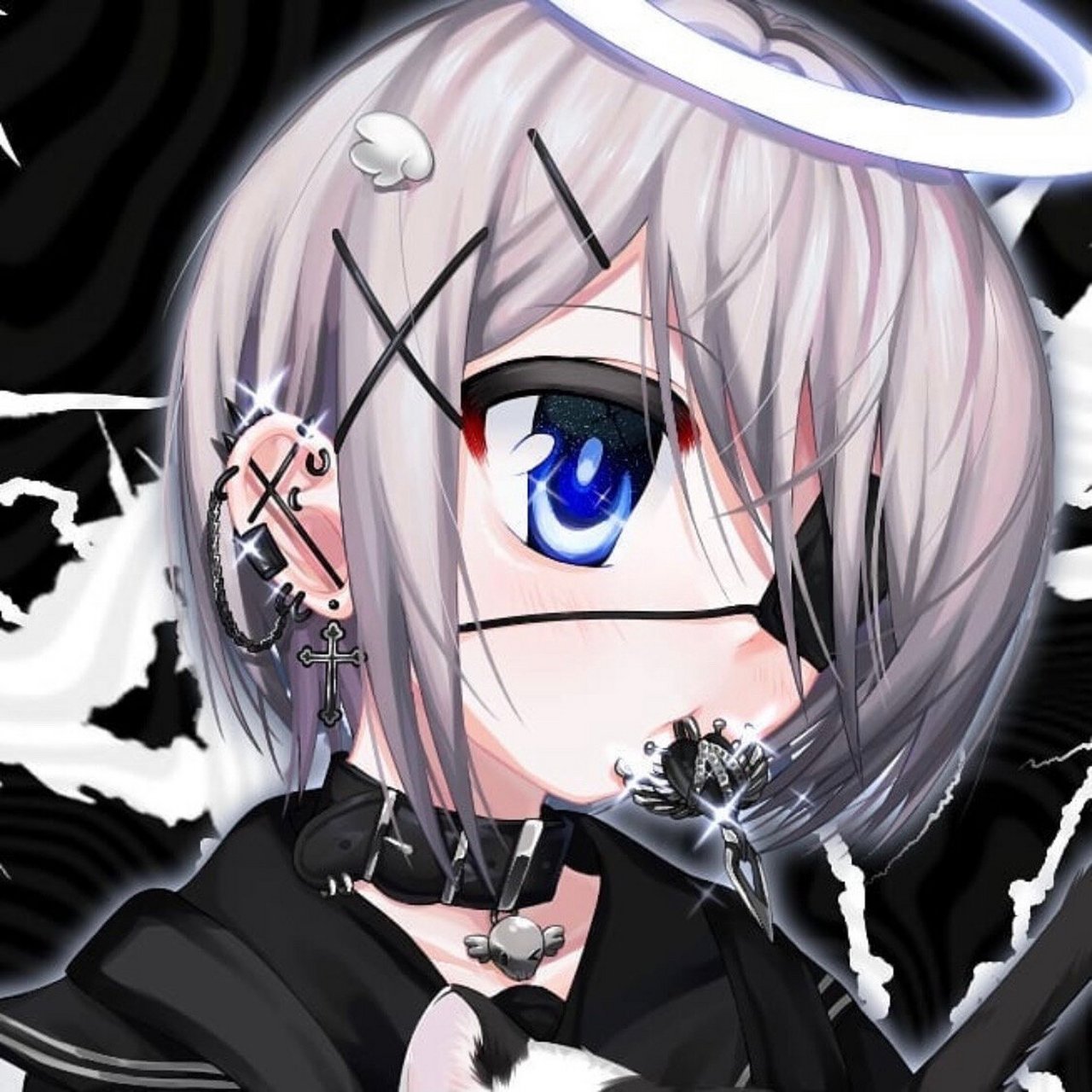 暗黑系动漫女头像 520151 5155045501 556750