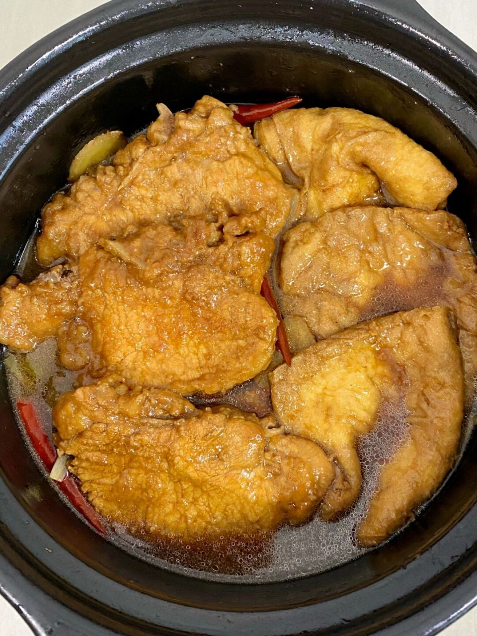 我妈的拿手卤大排6015配饭配面都好吃 我妈的手艺那真是绝了,大排