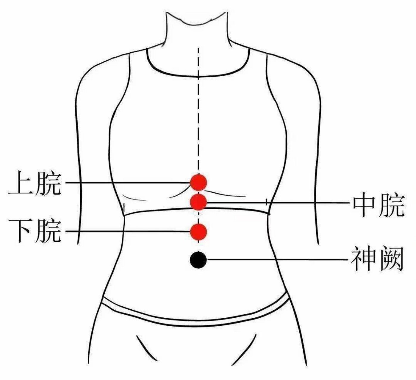 上脘穴 此穴位于上腹部,前正中线上.
