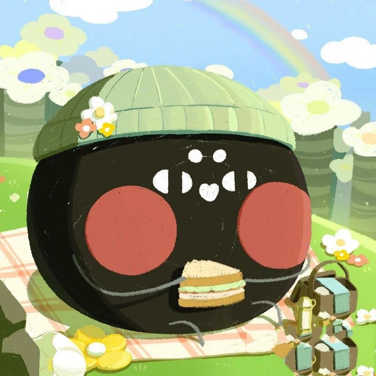 红小豆头像好可爱