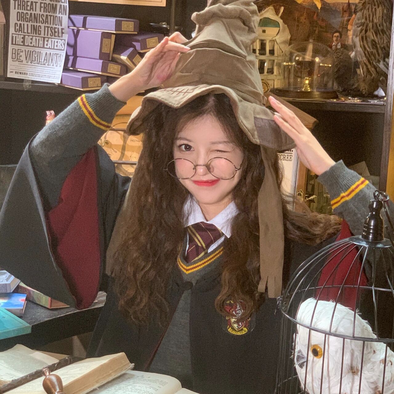 01哈利波特头像合集|这些照片都是我拍的～ 在魔法世界学习的记录