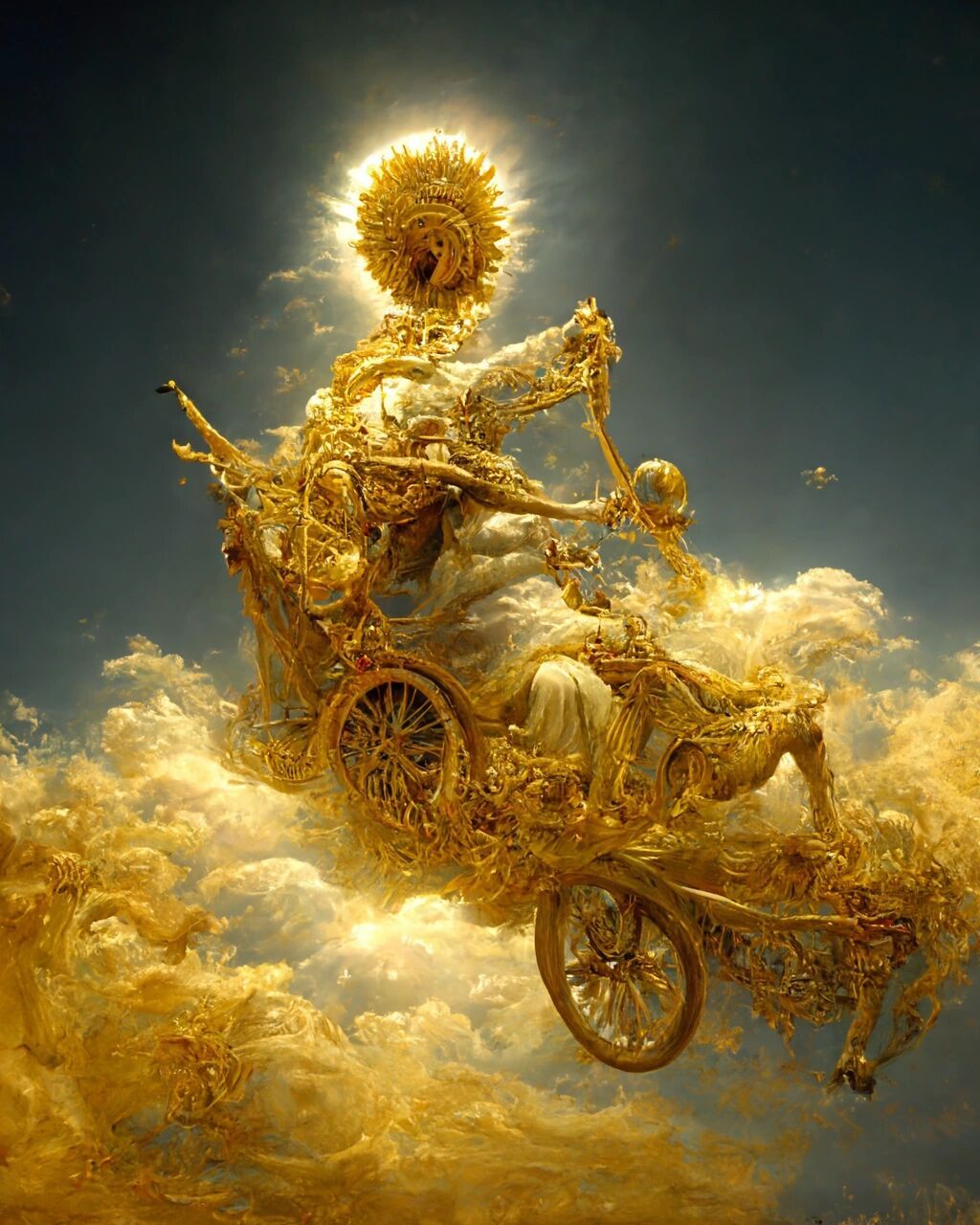 太阳神阿波罗 壁画图片