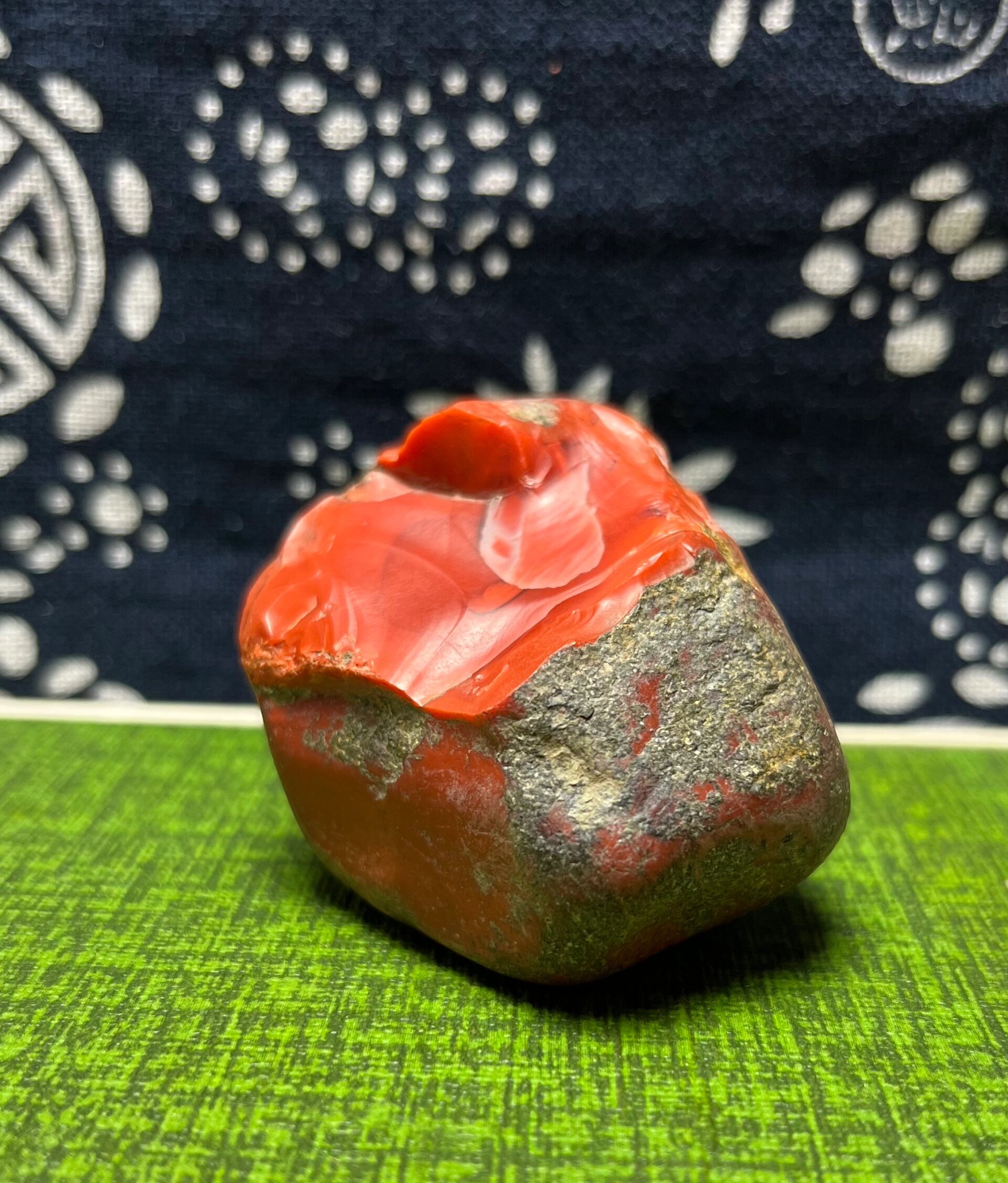 南红玛瑙之瓦西料标本