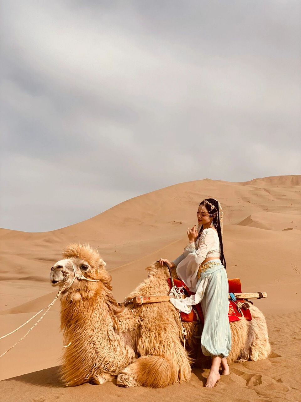 敦煌沙漠拍照 看小红书各位姐妹的拍照及避雷贴,在准备拍照的前一天