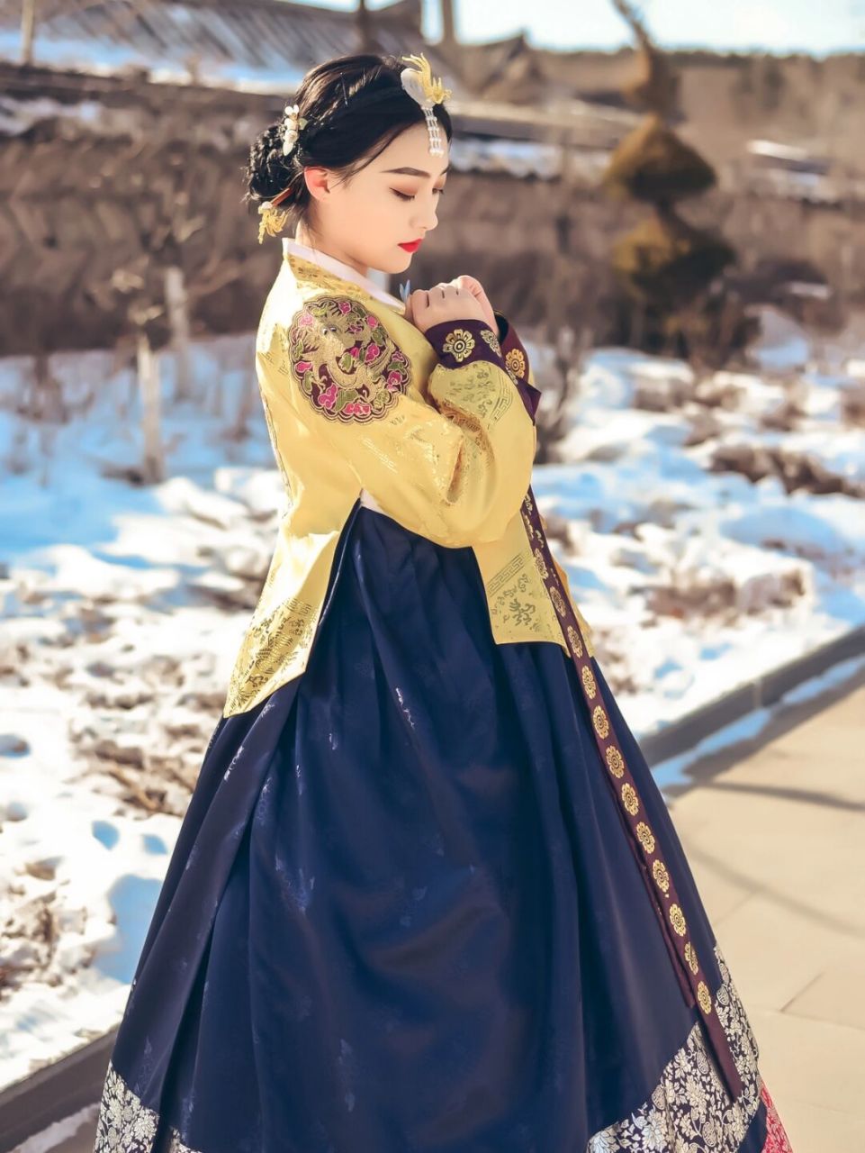 #绣佳人朝鲜族传统服饰#体验#朝鲜族民俗园北门园区内# #延吉旅游# #