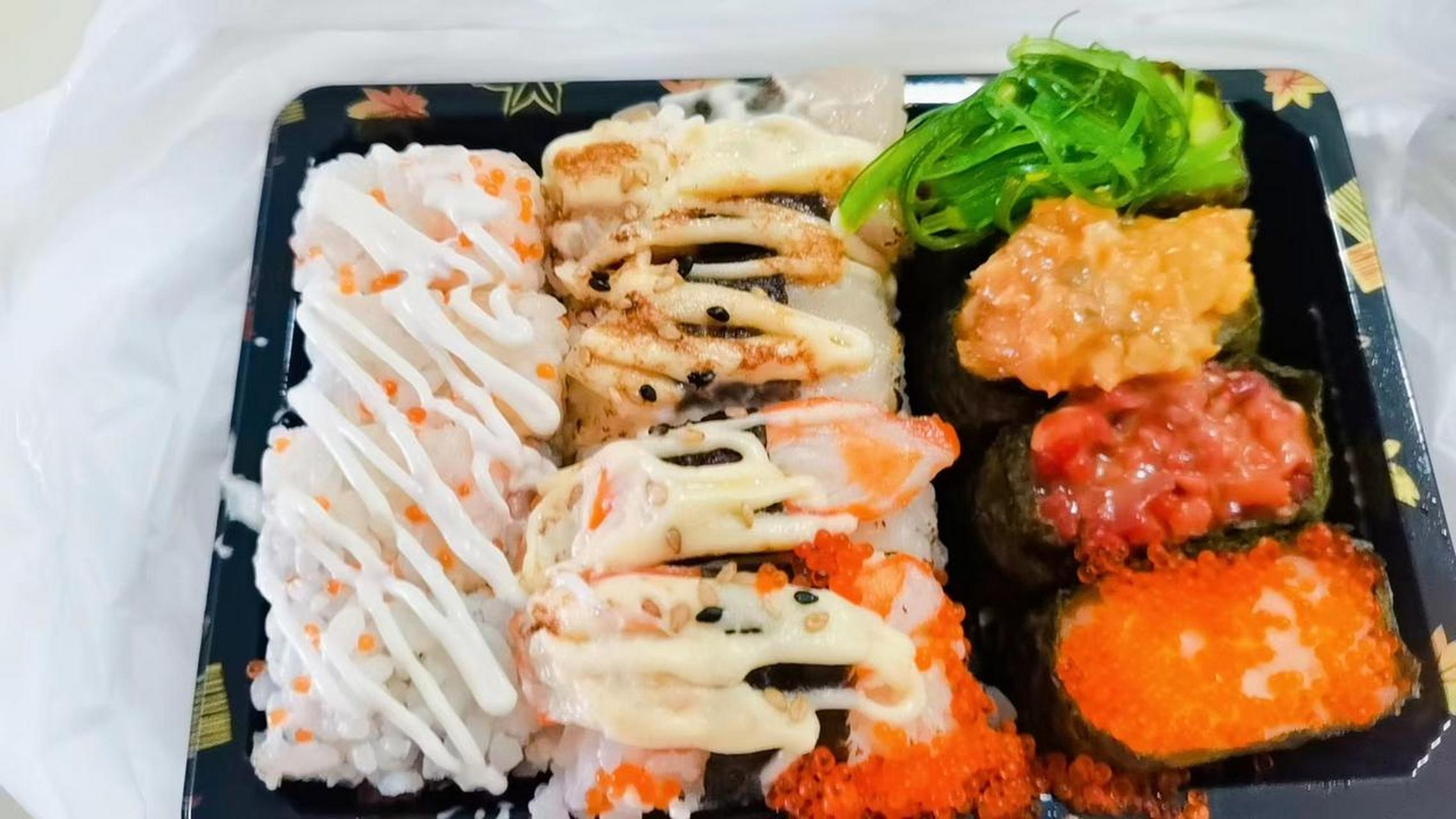 原来点外卖可以这么便宜3块钱一份的寿司外卖怎么点的外卖省钱小技巧