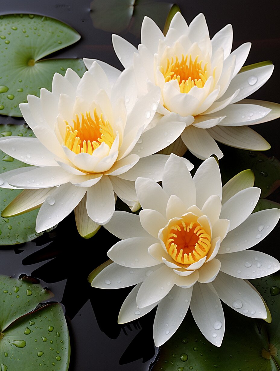 19世界各国94国花系列|睡莲~埃及 大多数品种在水中种植, 这使它们