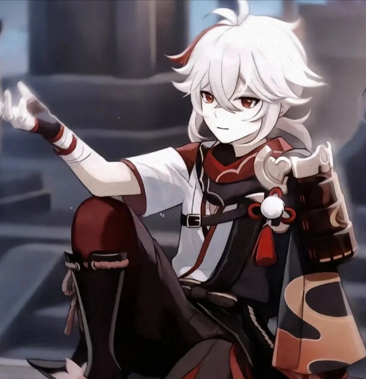 万叶头像和壁纸来了98 "枫叶红时,总多离别"(图片源于网络,侵权必删