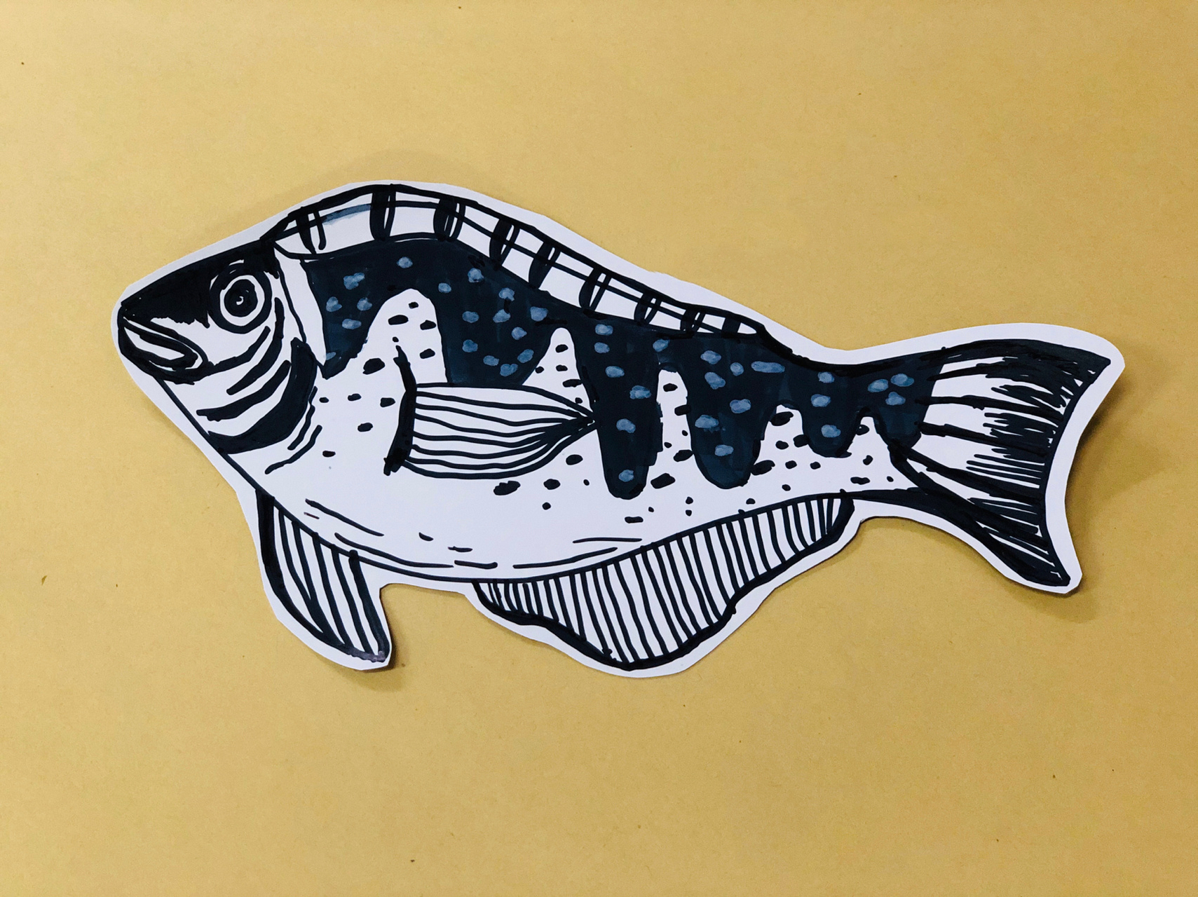 美术画作品901596大班(6岁左 临摹 7615又到一年晒鱼时