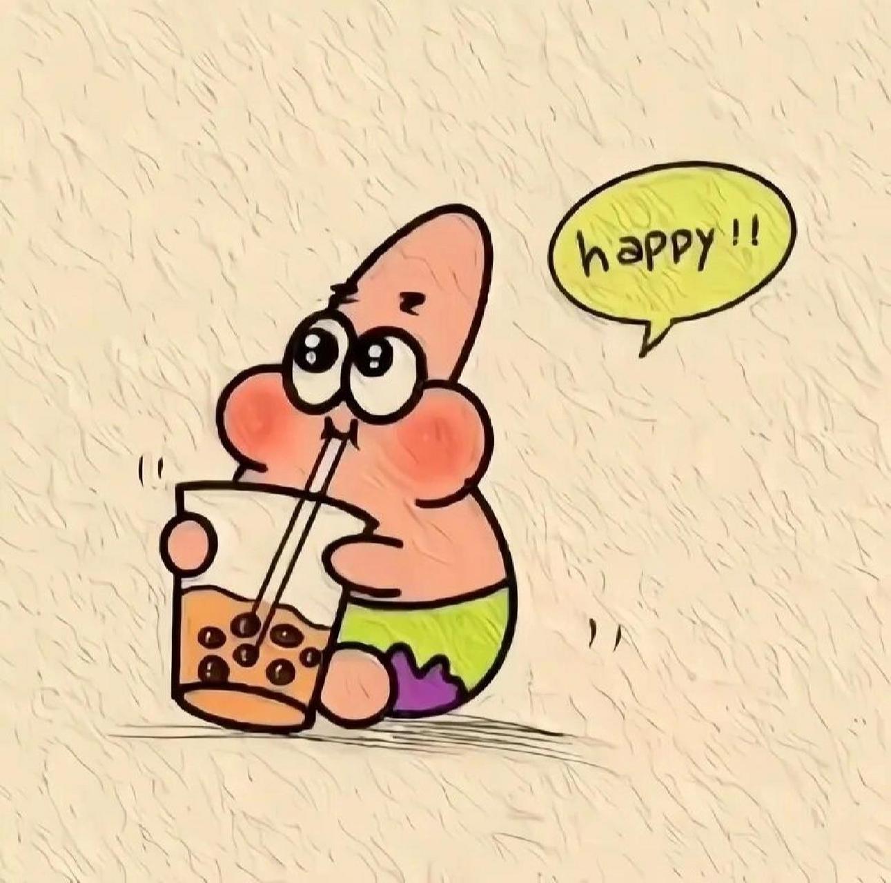 海绵宝宝与派大星的头像 海绵宝宝:派大星,你为什么叫派大星?