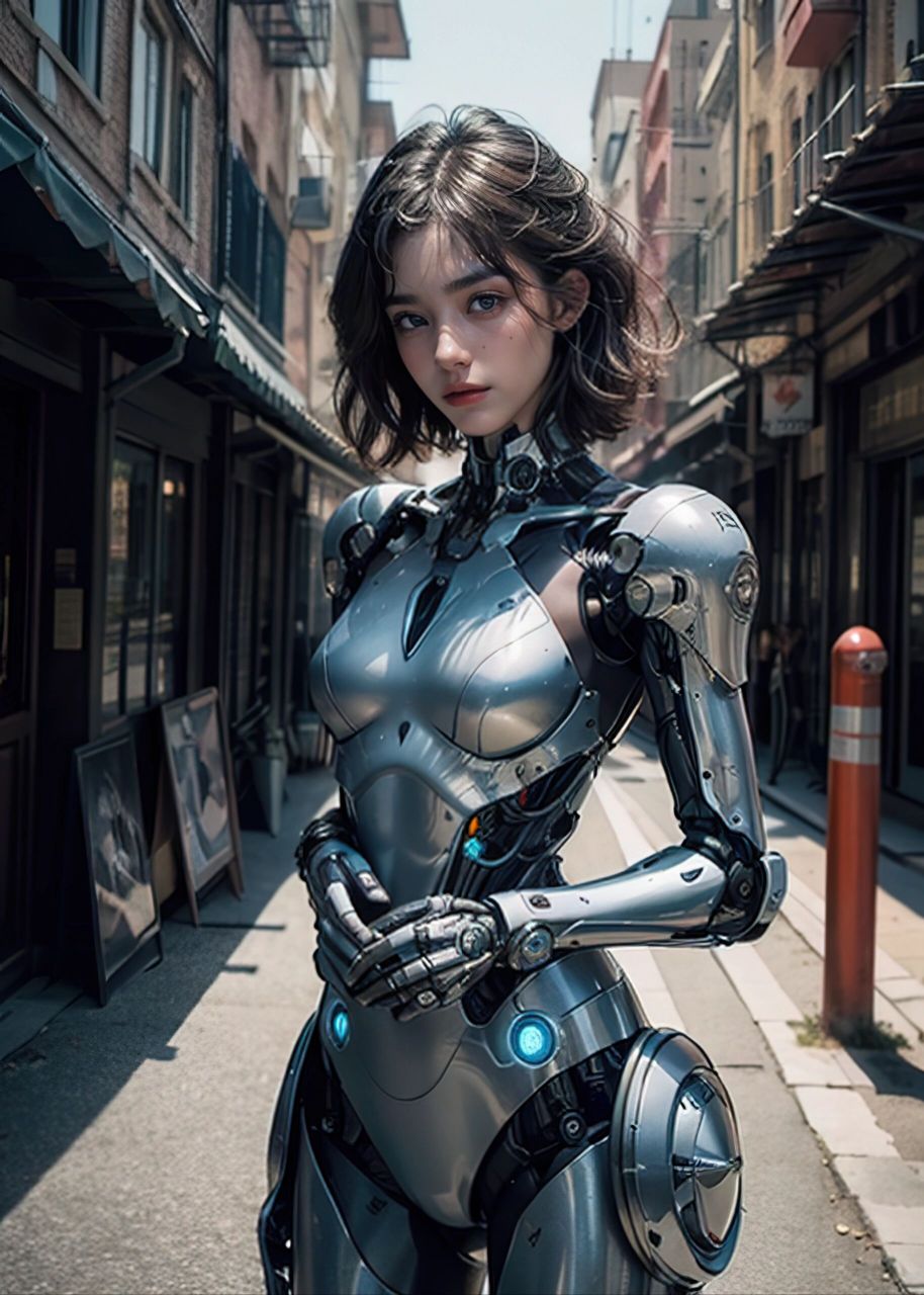 超写实机甲|第二弹美女仿生人 即是测试也是炫技(并没有),这一次的