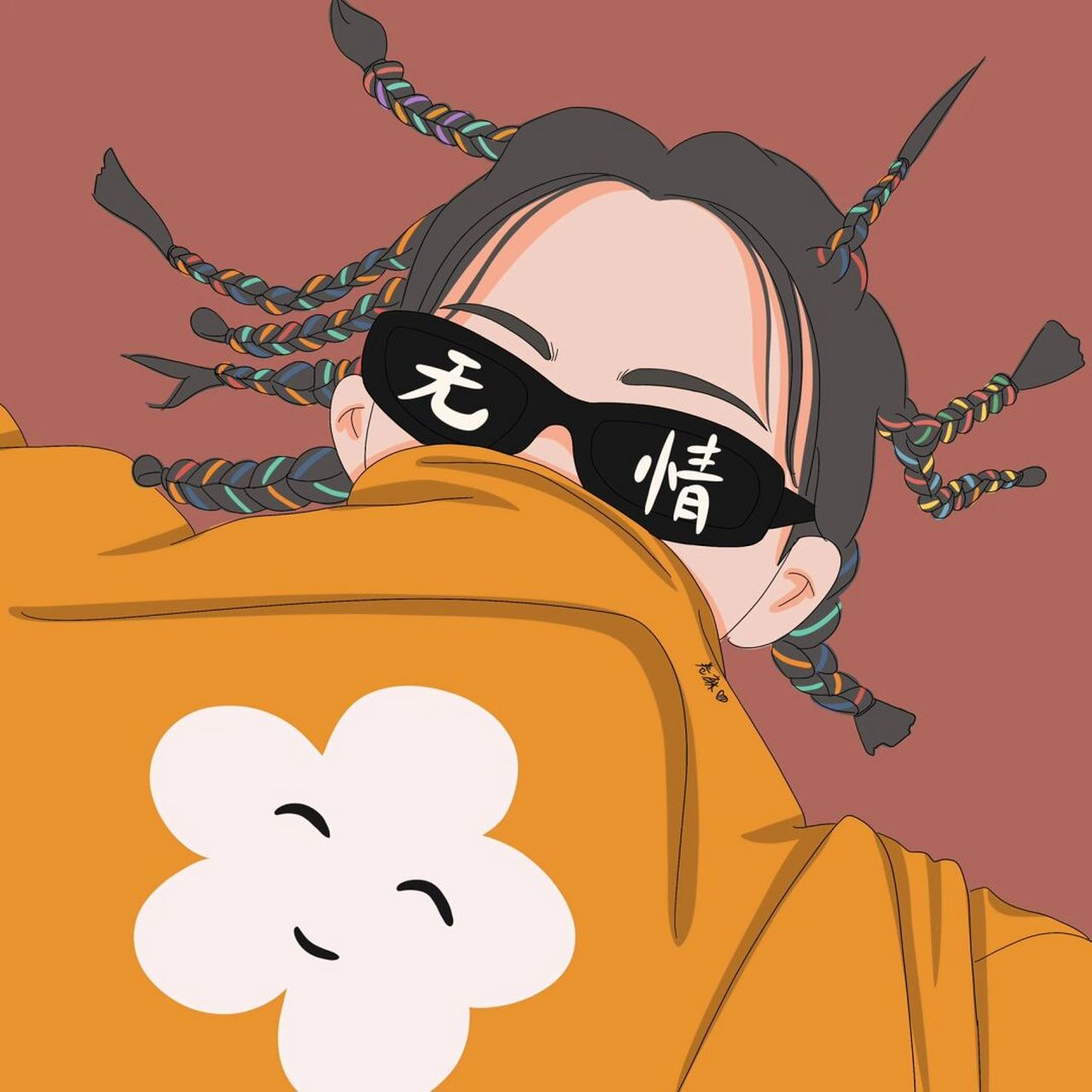 插画 | 头像 |wc,无情啊～ 图片92二改92商用92去签名 搬运临摹