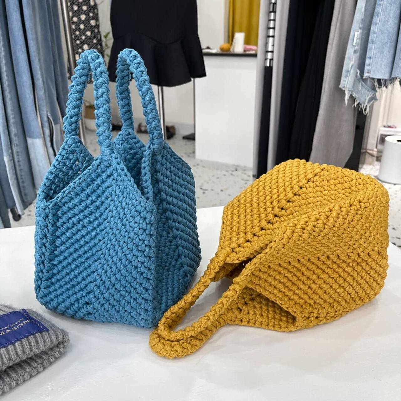 钩针编织菜篮子包图解 包底11圈  包身12圈 钩法简单新手也很容易上手