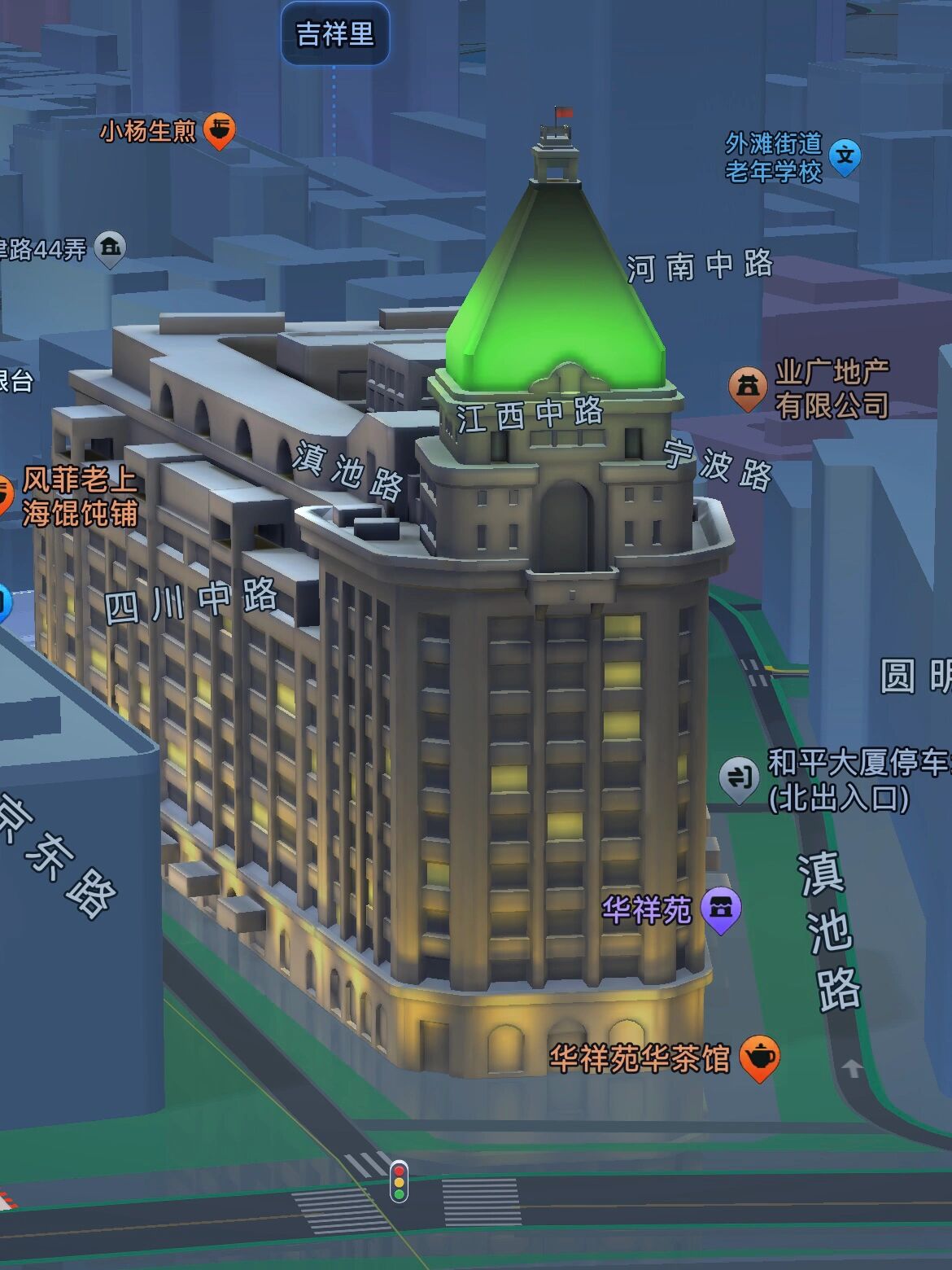 高德地图上线3d实景建筑:向苹果致敬
