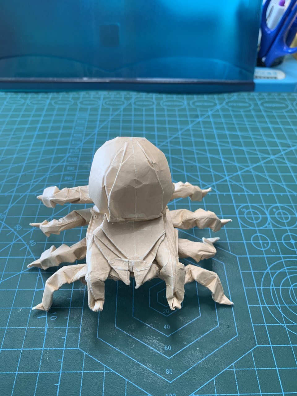 折纸狼蛛 折纸狼蛛