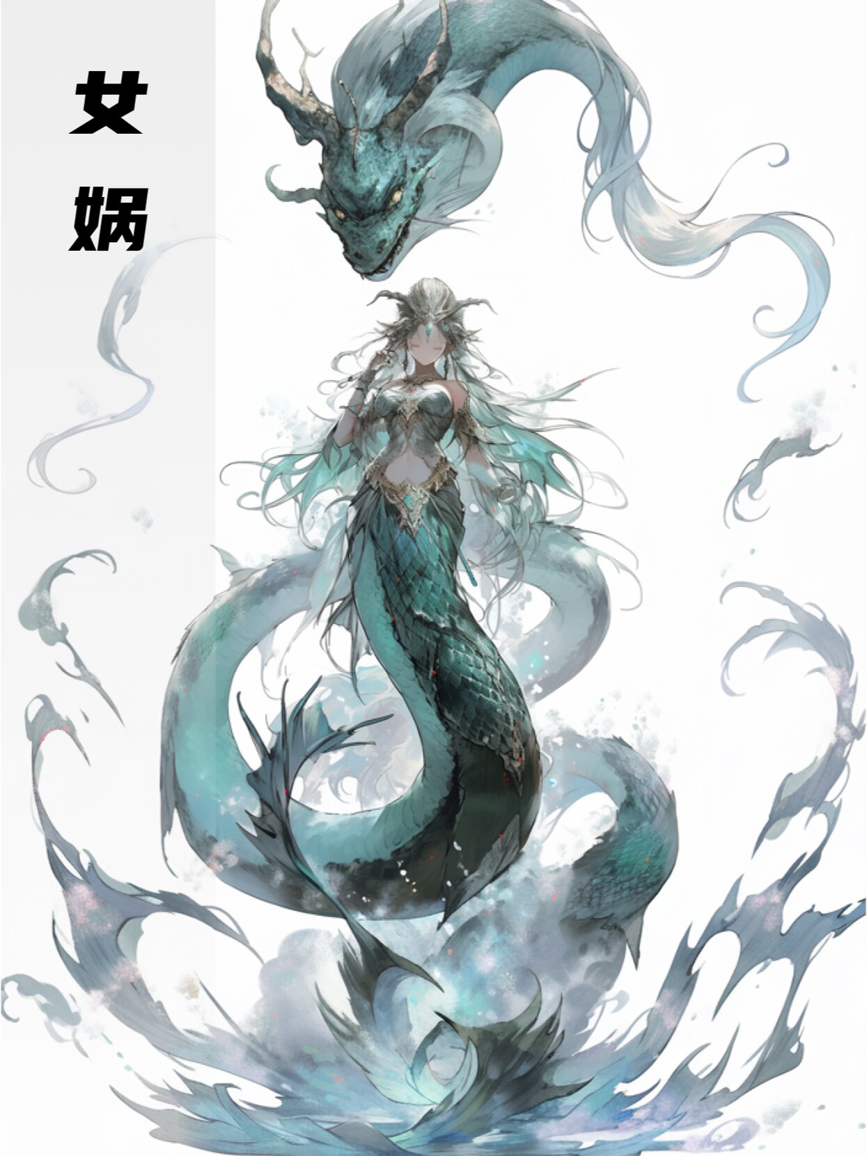 山海经神话人物 —— 女娲