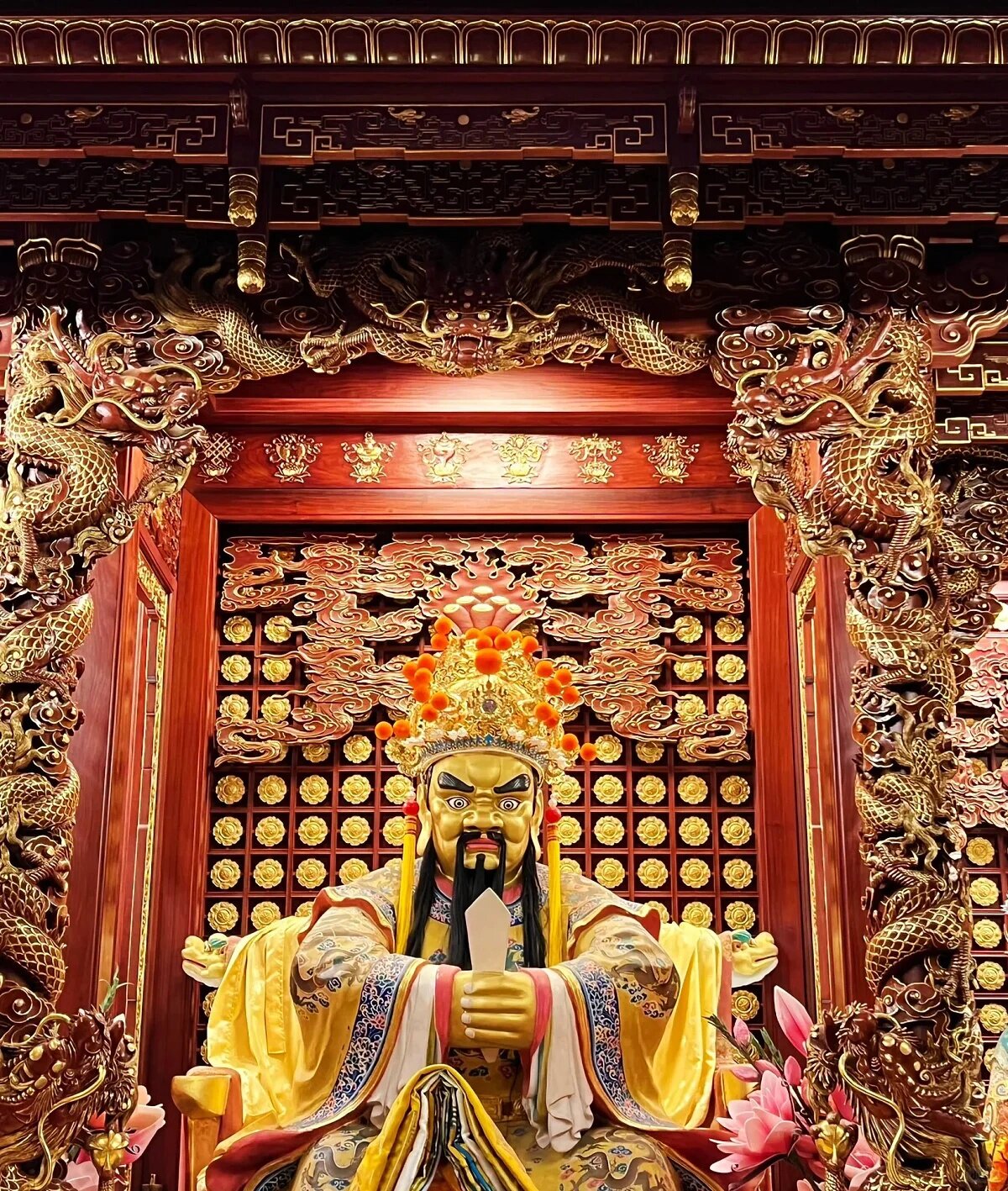 五台山五爷庙|南无广济龙王菩萨 五爷庙,又称五龙王殿,万佛阁,位于