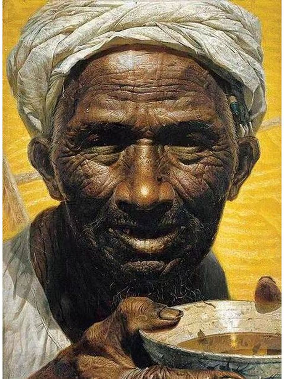 四川美术学院原院长罗中立的作品赏析