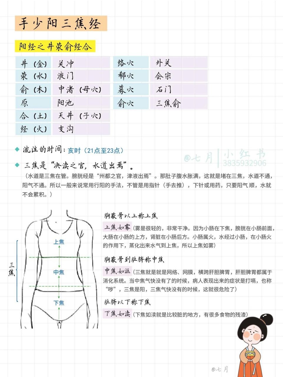 倪海厦人纪针灸学习笔记-手少阳三焦经01