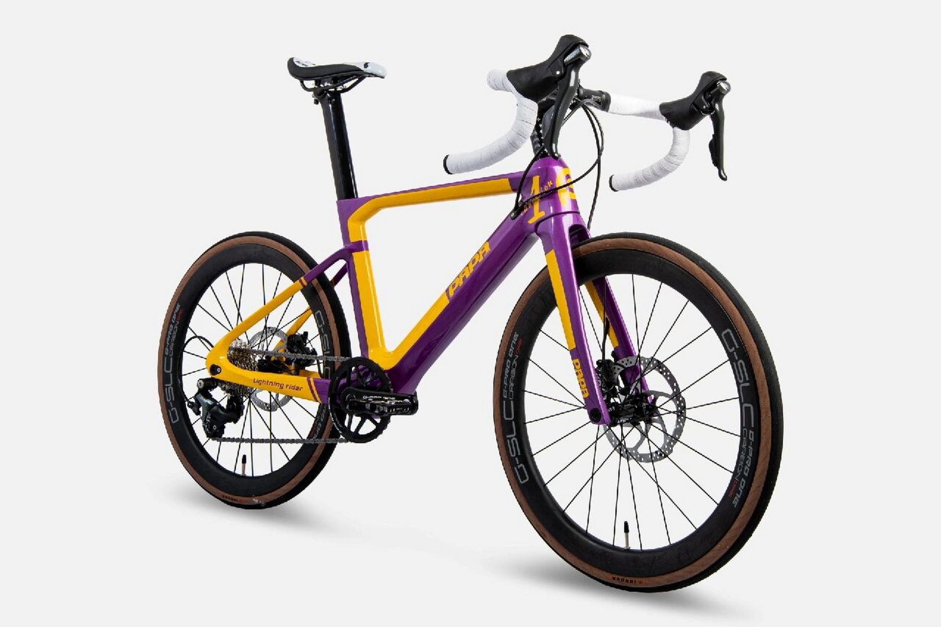 儿童公路车 papabike lighting rider 451尺寸车架,搭