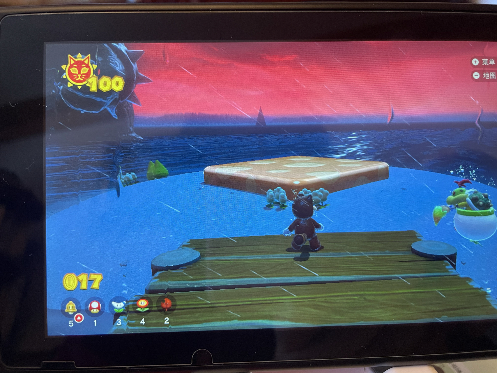 超级马里奥3d 狂怒世界 全太阳通关 《super mario 3d world》包含了