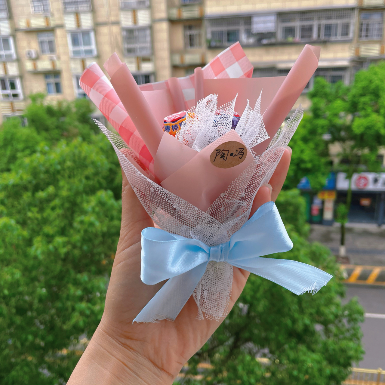迷你棒棒糖花束!