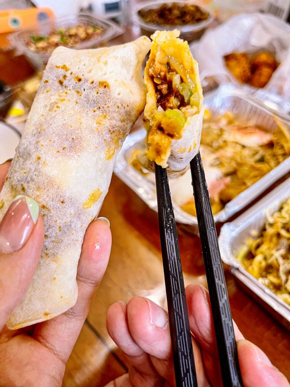 报90【盘锦同款小卷饼】哈尔滨也有啦6015 哈尔滨这城市太幸福