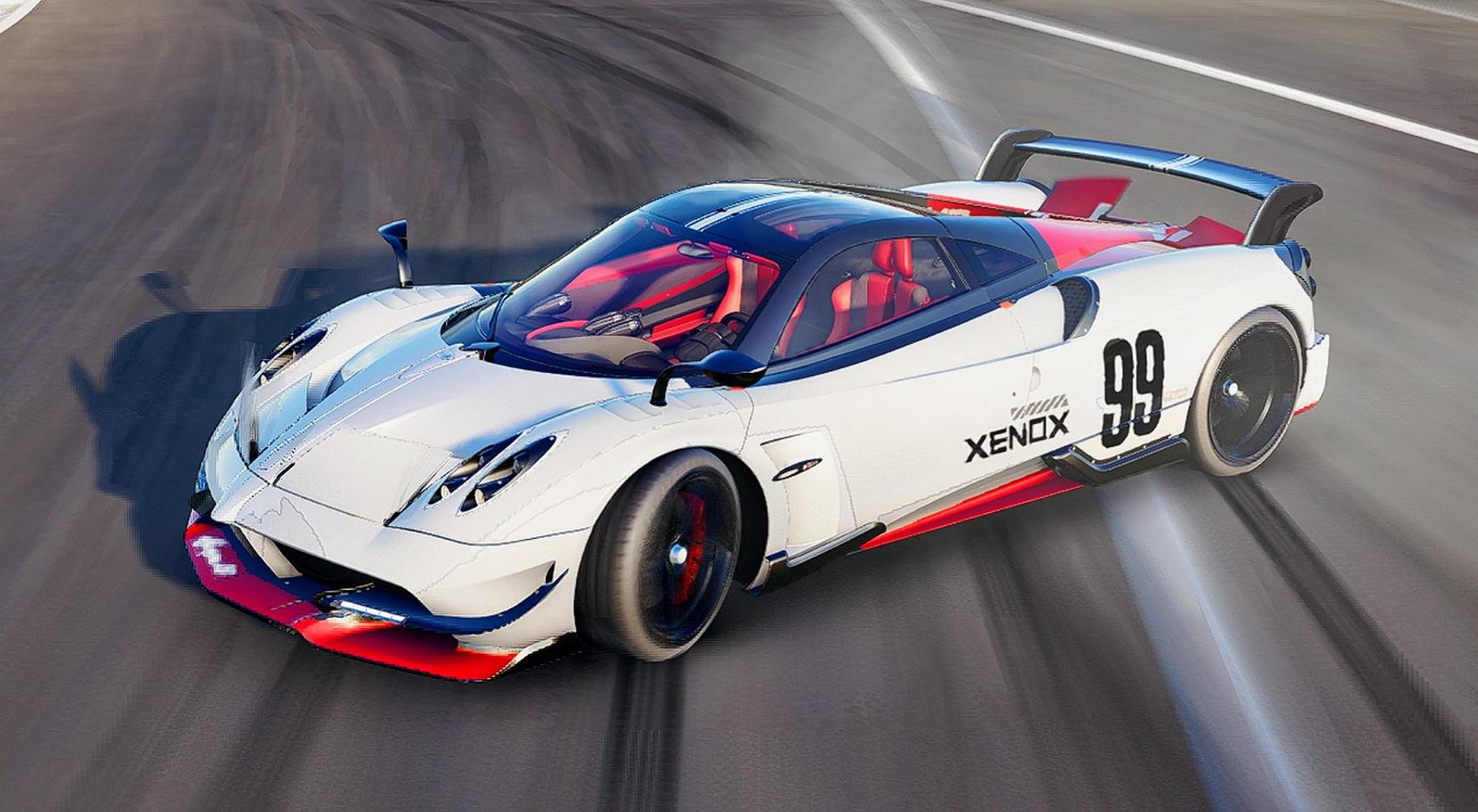 巅峰极速风神帕加尼涂装!