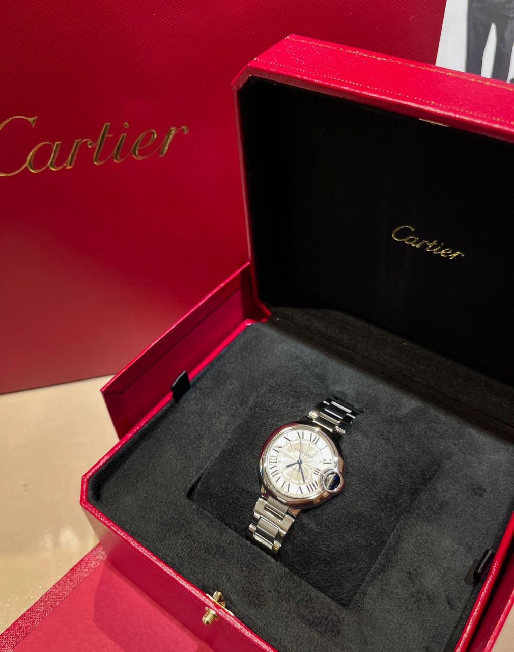 卡地亚蓝气球94 在大连锦华钟表远洋洲际店购入手的蓝气球,具体折扣