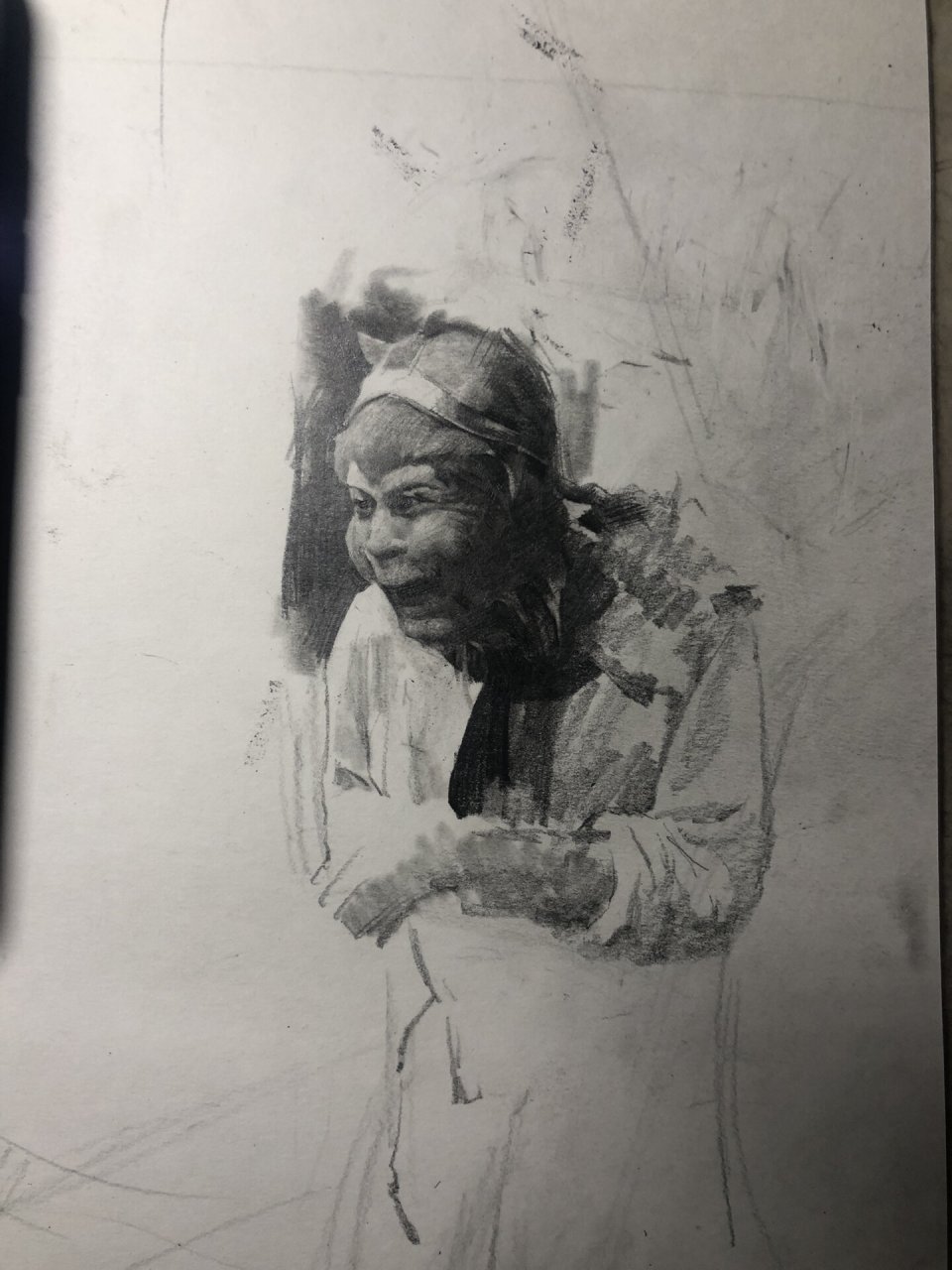 素描大圣 一个筋斗云俺就能十万八千里