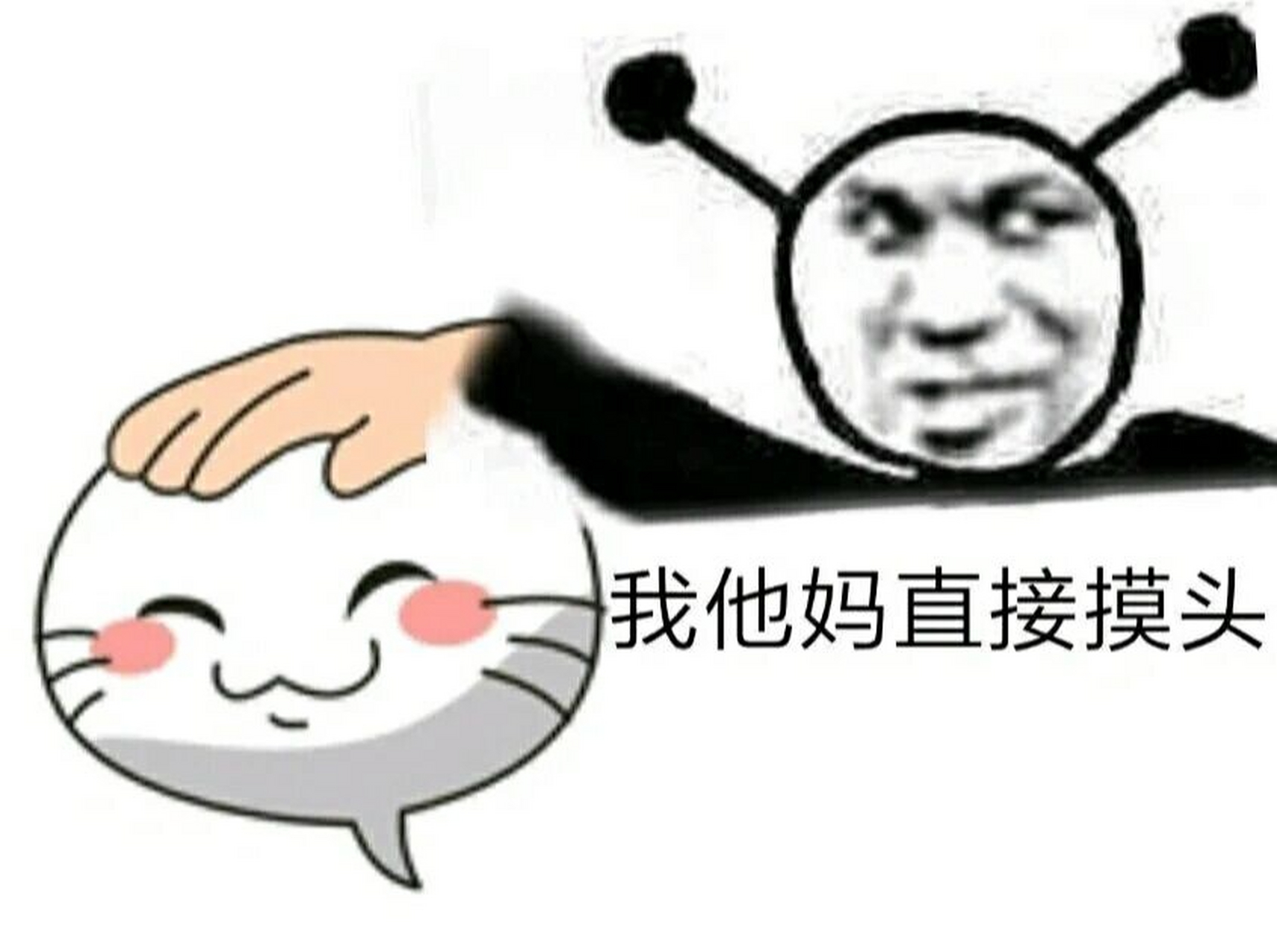 摸头表情包