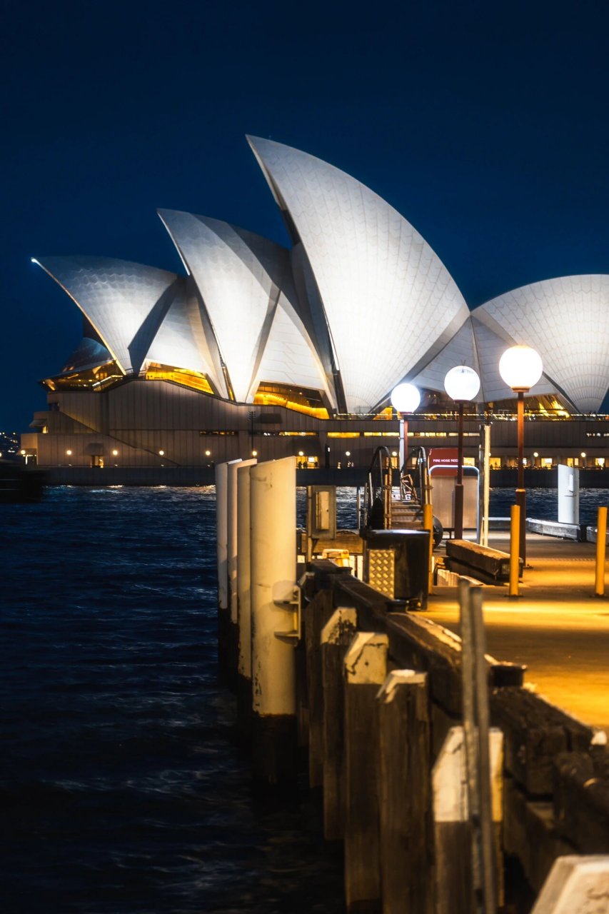 悉尼|歌剧院静谧的夜 99sydney harbour tall ships 91sony a7m4