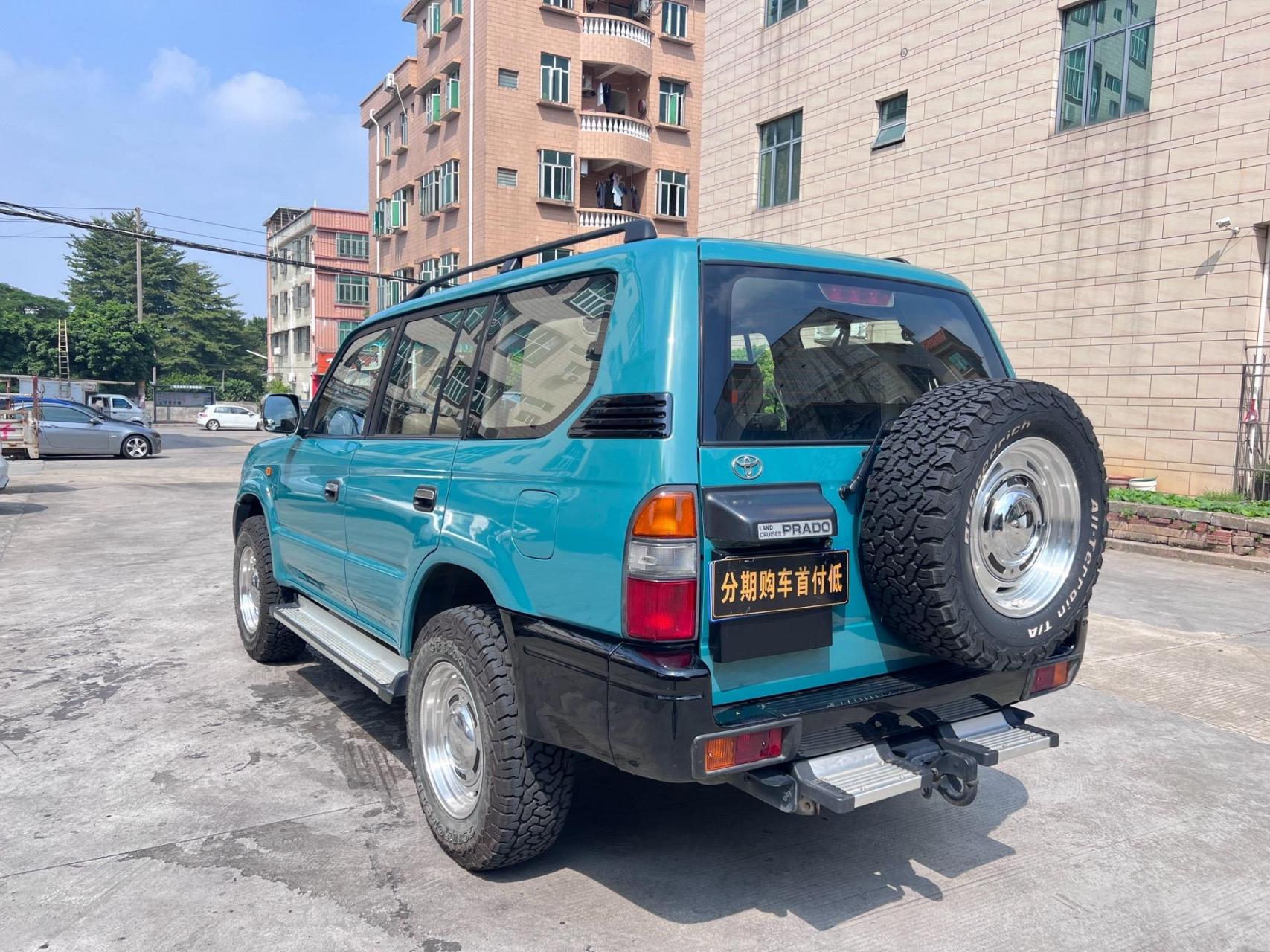 丰田霸道lc95,原装进口3400, 重金打造,复古改装,日本原装两横中网