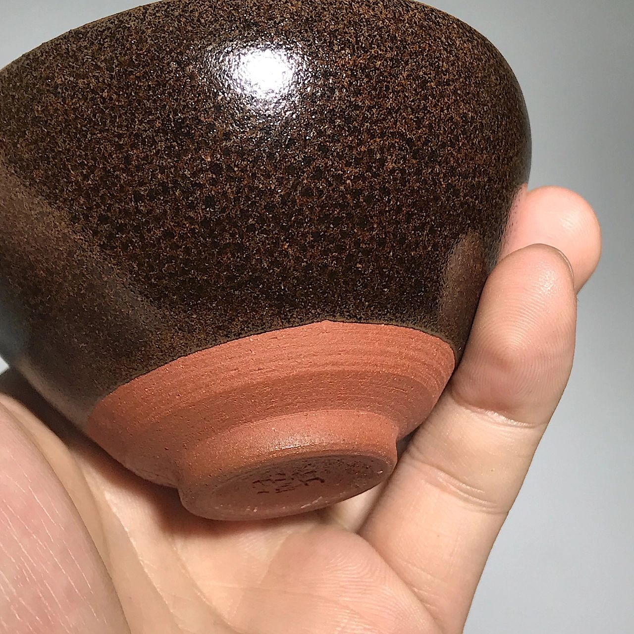 建盏龙窑柴烧窑神熊忠贵老师极品豹纹 建窑建盏龙窑柴烧天花板熊忠贵