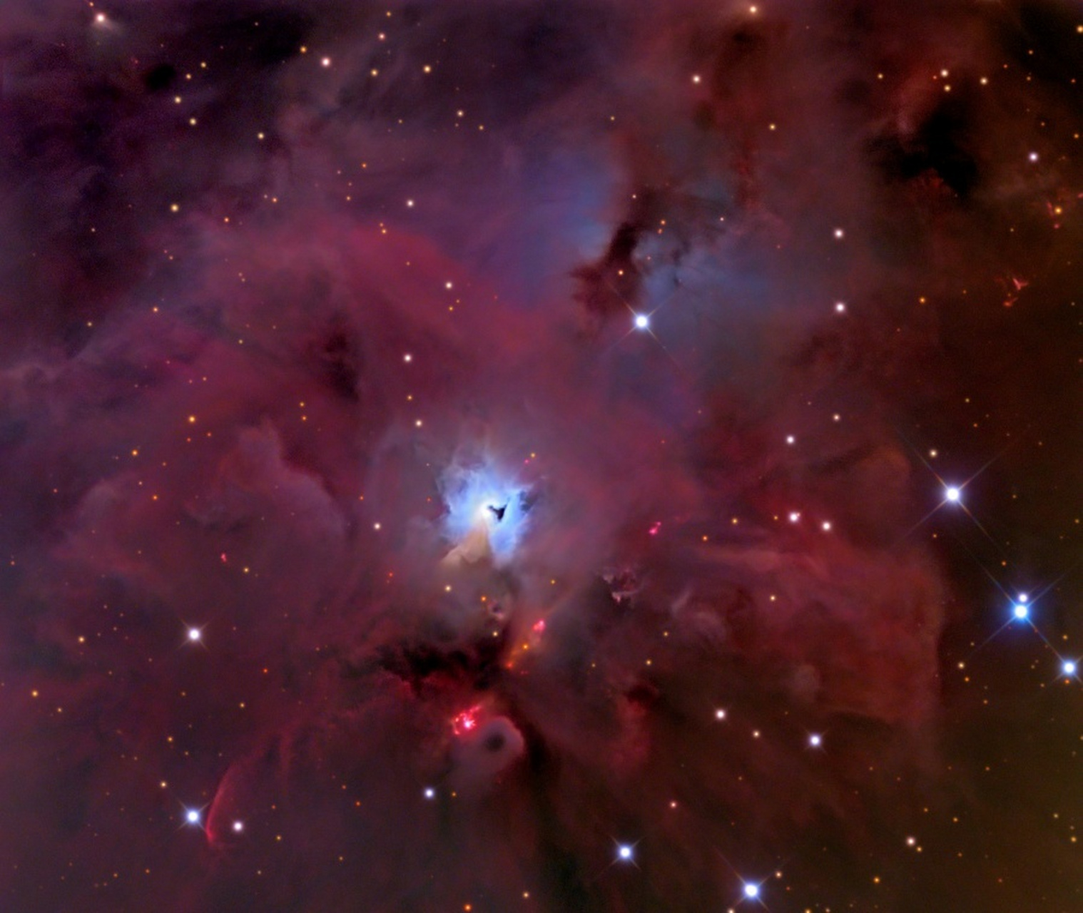 猎户座星云南边的ngc 1999 #apod天文酷图#02 #天文酷图# 【 猎户座