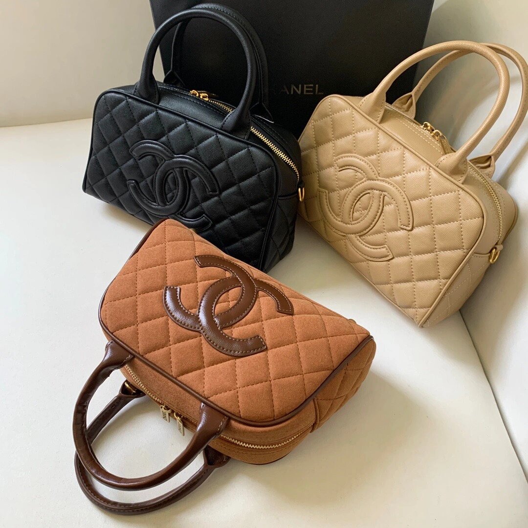 vintage chanel保龄球包97秋日氛围感