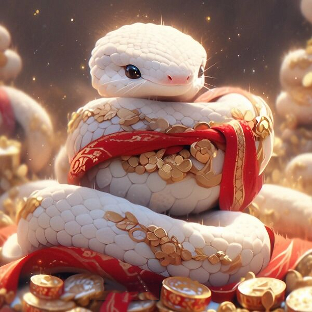 90生肖头像 | 巳蛇 | 纳财蛇90