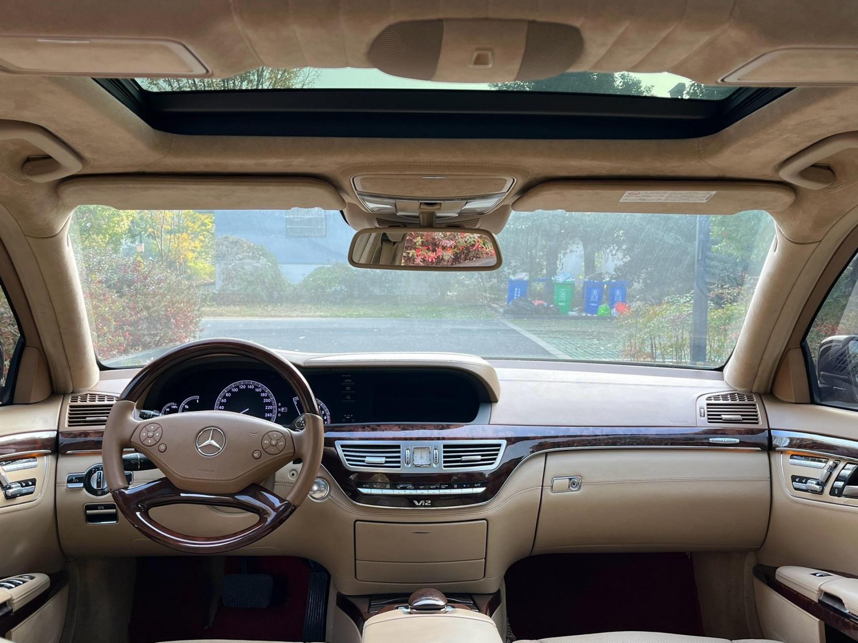 最新拿下13年极品奔驰s600l5.