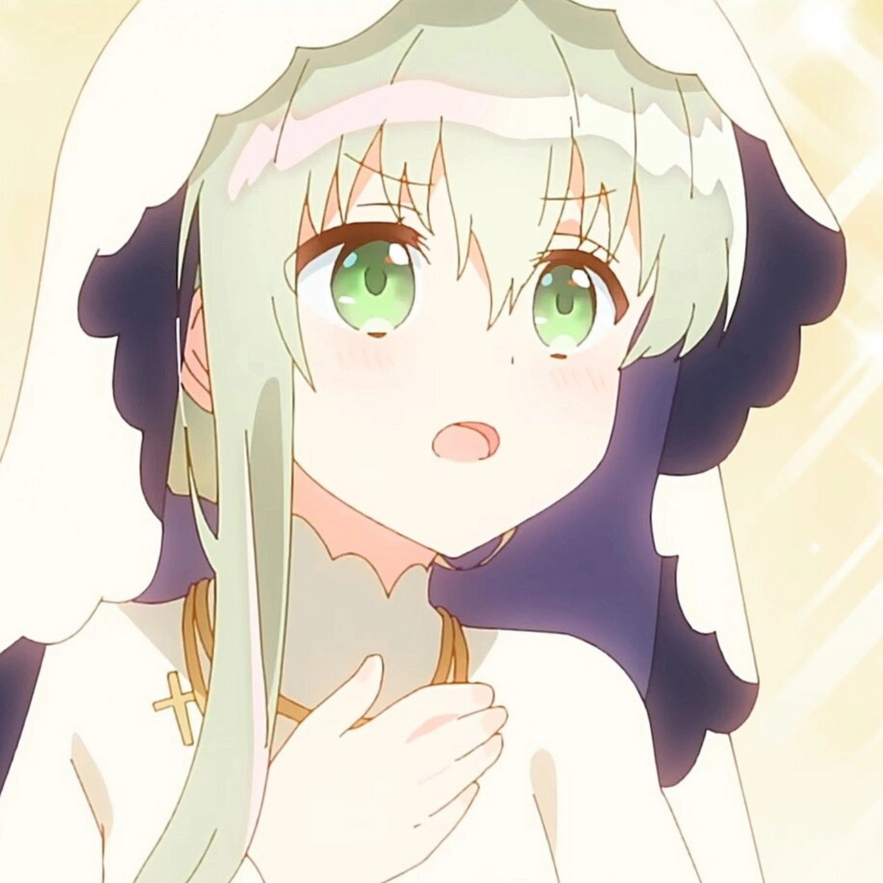 「头像」塞西莉亚 自截自调 番名:《白圣女与黑牧师》