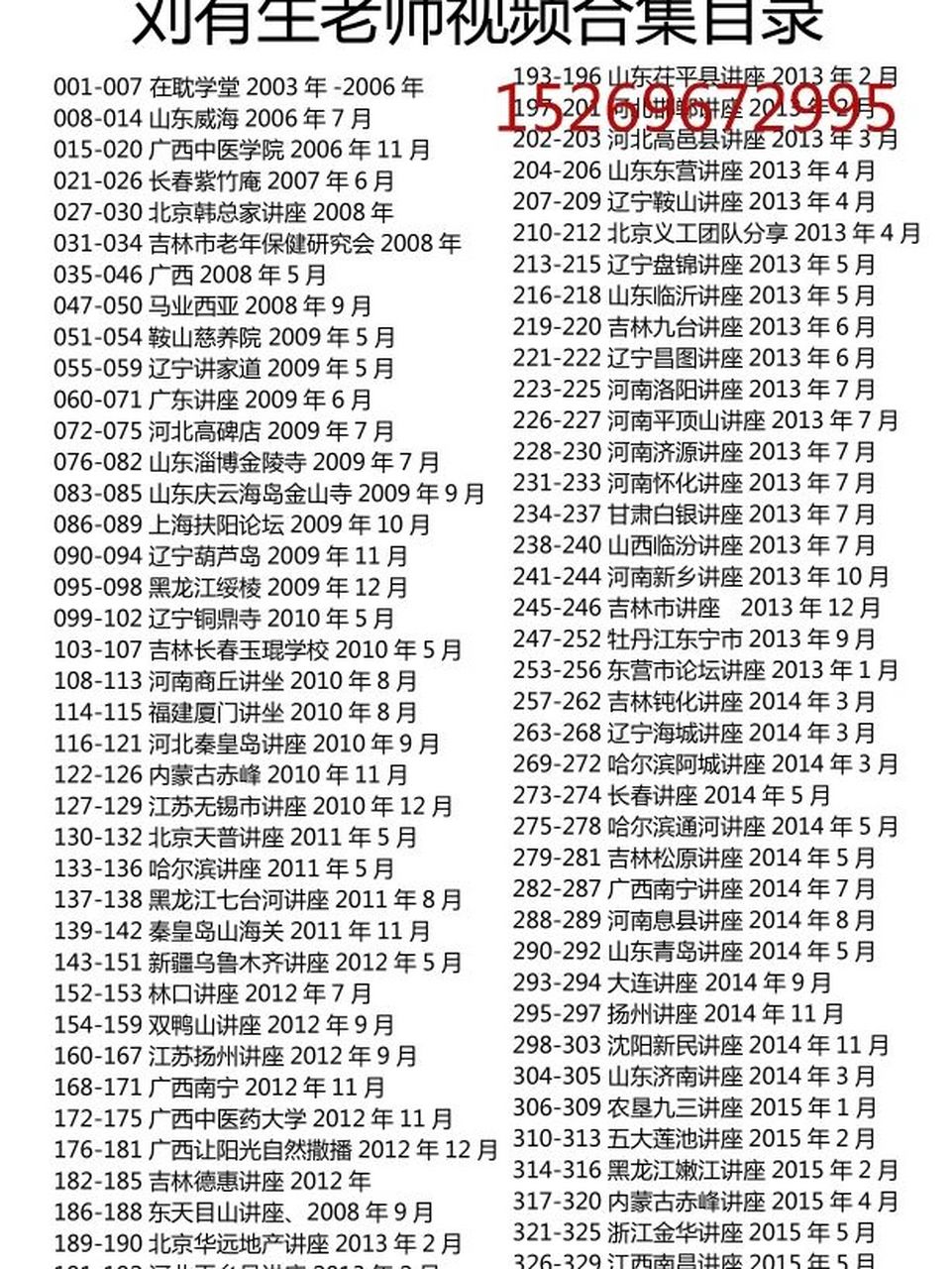 刘有生-刘善人讲座合集 刘善人讲病全集