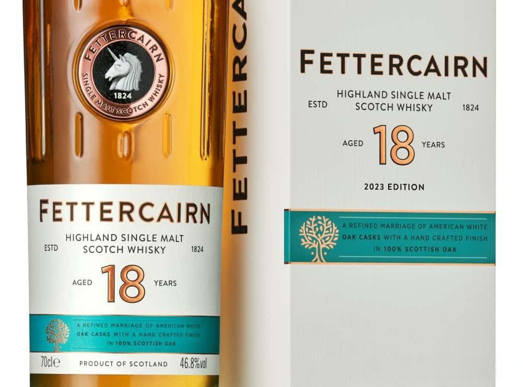 费特凯恩推出18年2023年版  怀特麦凯(whyte&mackay)旗下的费特凯恩