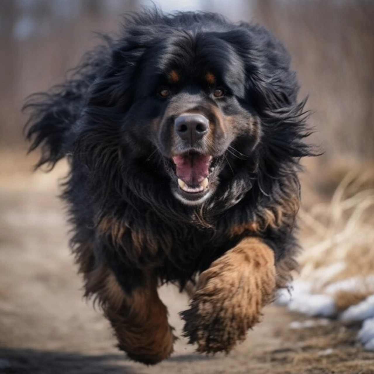 藏獒犬长什么样子图片图片