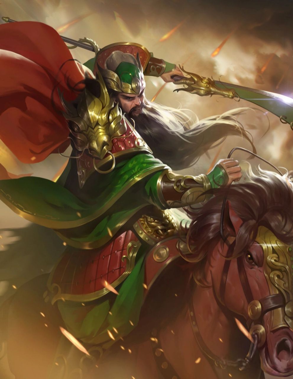 武圣关羽各种霸气图