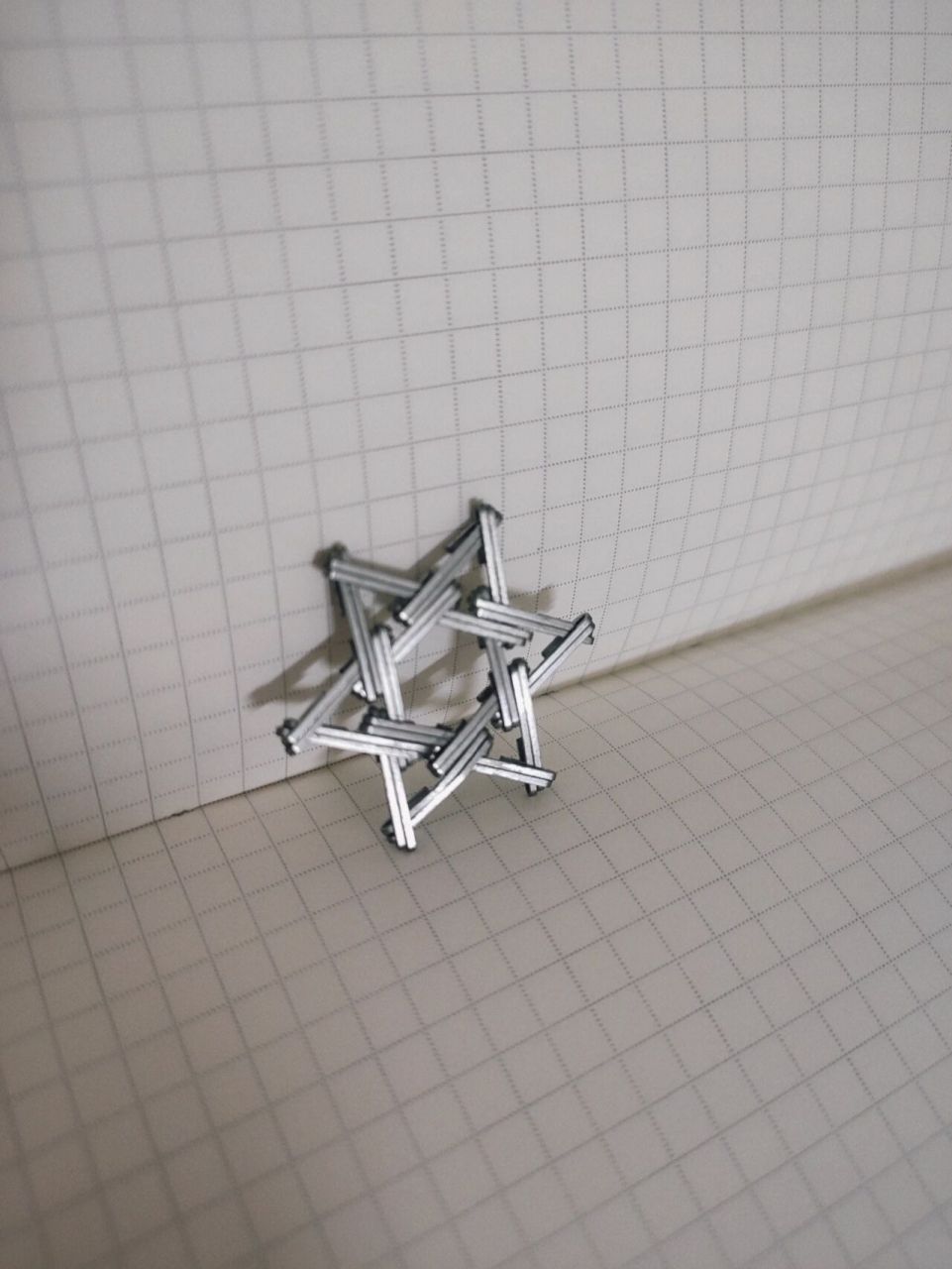 【手作18】订书针六芒星71包教包会版 比起【手作15】的六芒星,这个