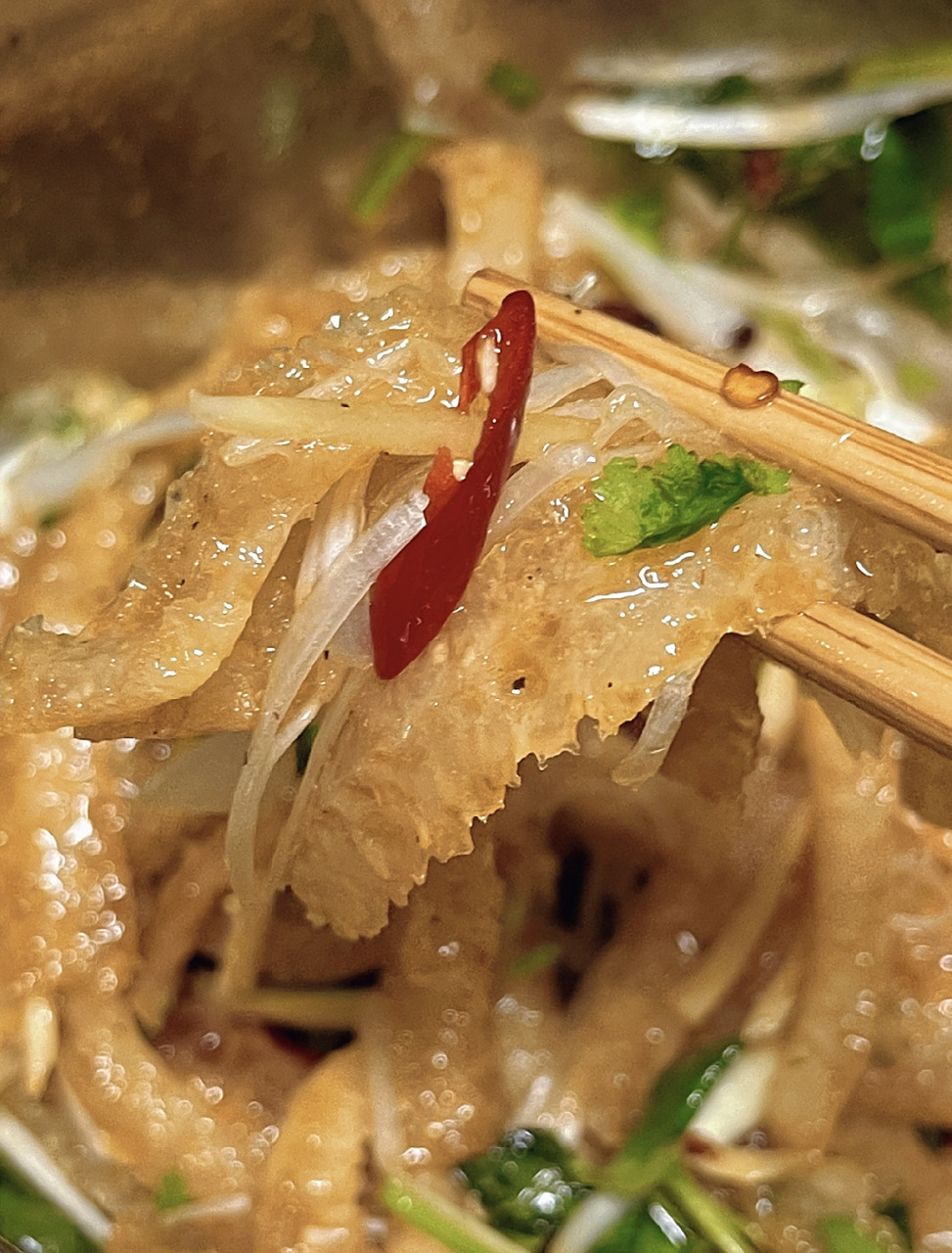 家常快手凉拌菜6015凉拌皮肚,酸酸辣辣超开胃 这两天气温升至20多