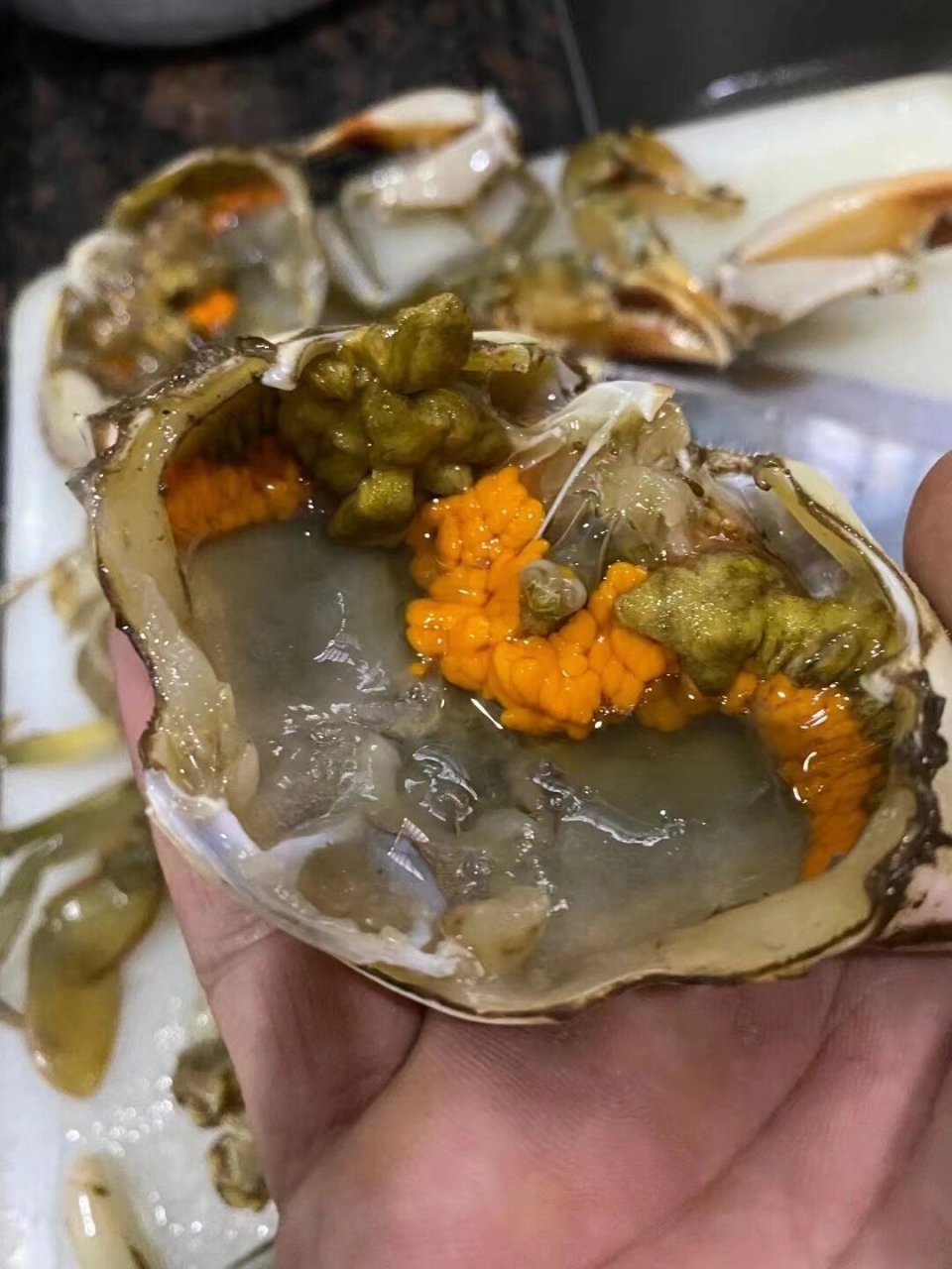 红蟳指的就是青蟹中的"膏蟹"0215.